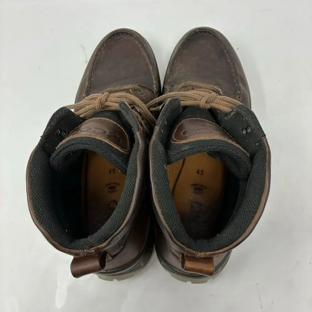 Ecco Men's Track 25 High GORE-TEX Waterproof Hiking Boots 45 EU / US 11 Leather
